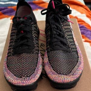 Multicolor Knit Women's Sneakers